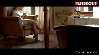 XCHIMERA - Lauren Crist - Sexig tjeckiska Tonåring Försöker Grov Sex Med En Mogen Erfaren Man